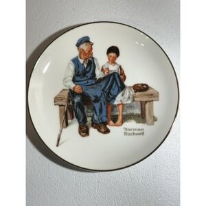 MUSEUM COLLECTIONS Norman Rockwell Plate The Lighthouse Keeper's Daughter